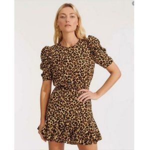 Veronica Beard Leopard Print Dress